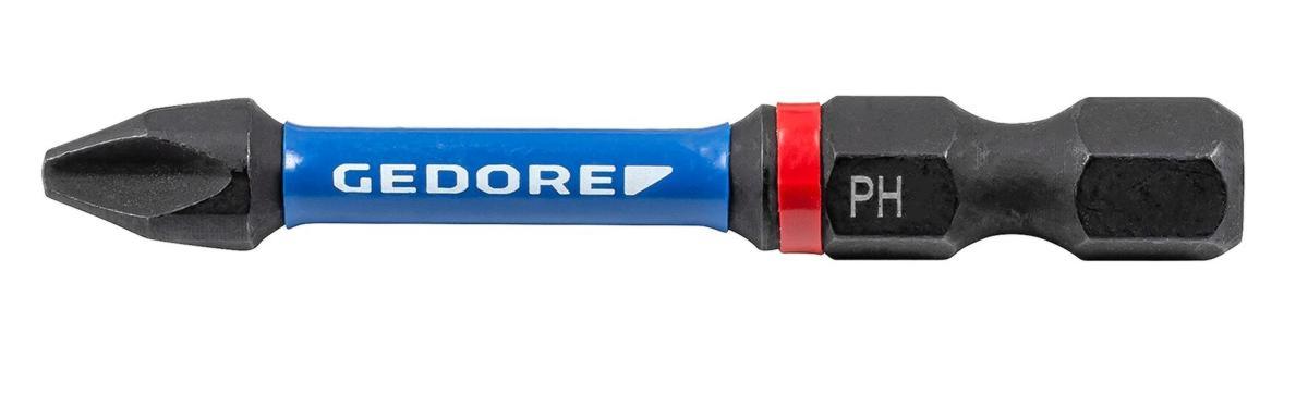 Bild von Gedore Torsions-Bit-Satz 1/4 Zoll Kreuzschlitz PH 1 L 50 mm, 2-tlg