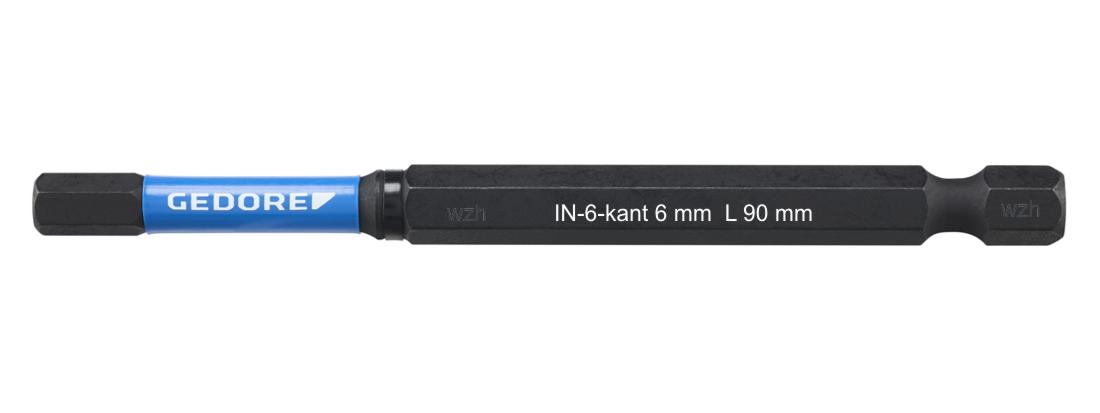 Bild von Gedore Torsions-Bit-Satz IN-6-kant 6 mm 1/4 Zoll L 90 mm, 2-tlg