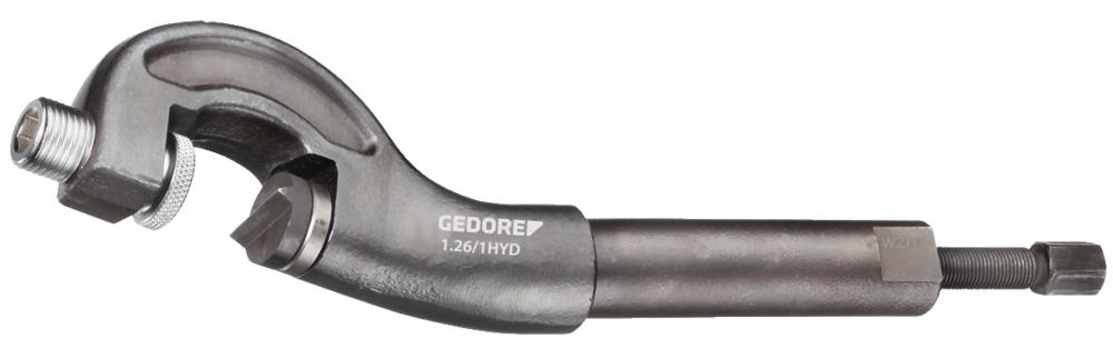 Gedore 1.26/1 HYD Mutternsprenger hydraulisch, Standfester Meißel, im Schneidebereich zusätzlich induktiv gehärtet, für Muttern bis Festigkeitsklasse 10